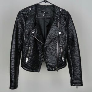 Faux Leather H&M Jacket